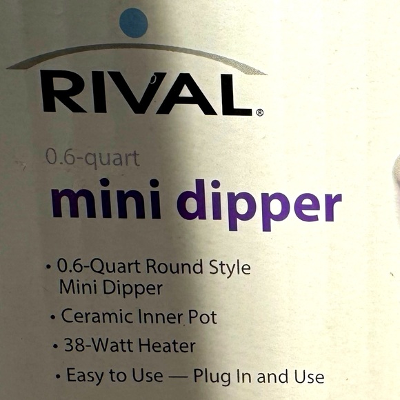 NWT Rival Mini Dipper 0.6 quart - Picture 2 of 11